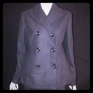 Rampage Double Breasted Short Peacoat Size L